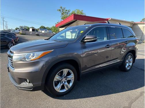 Predawn Gray Mica 2015 Toyota Highlander Hybrid Limited