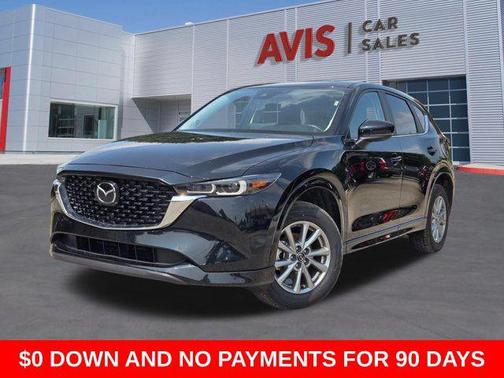 Jet Black Mica 2025 Mazda CX-5 2.5 S Preferred Package