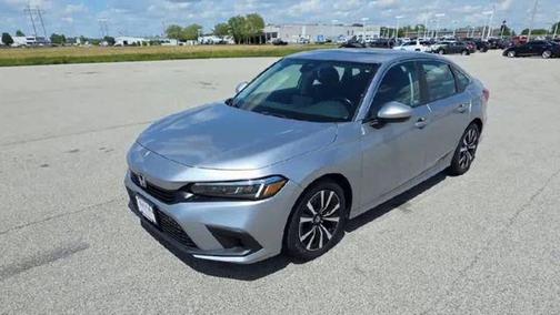 Lunar Silver Metallic 2024 Honda Civic EX