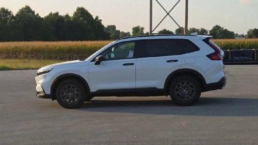 Platinum White Pearl 2026 Honda CR-V Hybrid TrailSport AWD