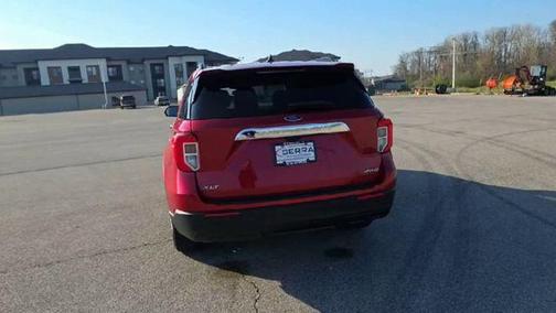 RAPID RED MET TINTED CC 2022 Ford Explorer XLT