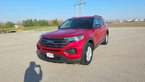 RAPID RED MET TINTED CC 2022 Ford Explorer XLT