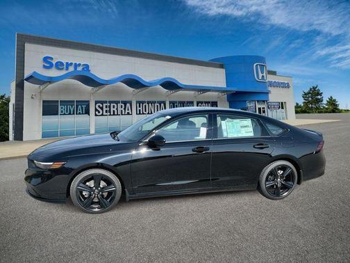 Crystal Black Pearl 2026 Honda Accord Hybrid Sport-L