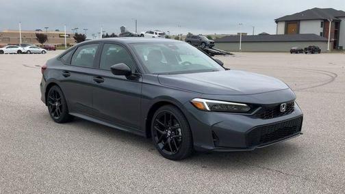 Meteorite Gray Metallic 2026 Honda Civic Hybrid Sport