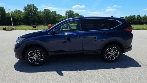 Obsidian Blue Pearl 2020 Honda CR-V AWD EX-L