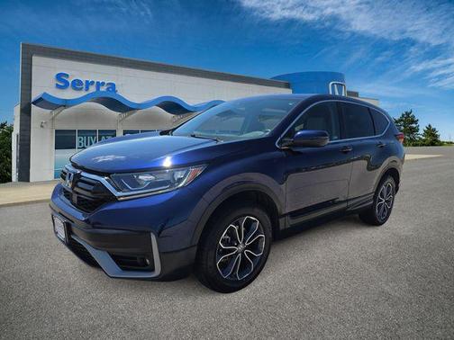 Obsidian Blue Pearl 2020 Honda CR-V AWD EX-L