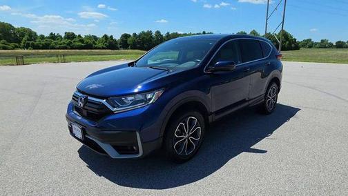 Obsidian Blue Pearl 2020 Honda CR-V AWD EX-L