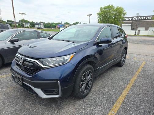 Obsidian Blue Pearl 2020 Honda CR-V AWD EX-L
