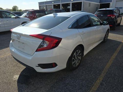 Taffeta White 2018 Honda Civic EX