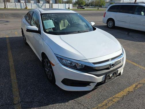 Taffeta White 2018 Honda Civic EX