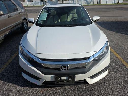Taffeta White 2018 Honda Civic EX