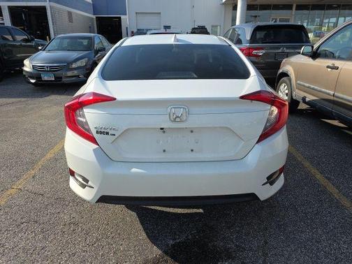 Taffeta White 2018 Honda Civic EX