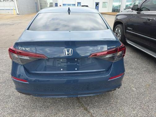 Blue Lagoon Pearl 2025 Honda Civic Sport