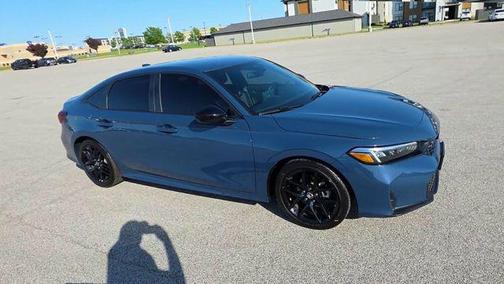 Blue Lagoon Pearl 2025 Honda Civic Sport