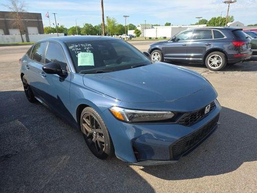 Blue Lagoon Pearl 2025 Honda Civic Sport