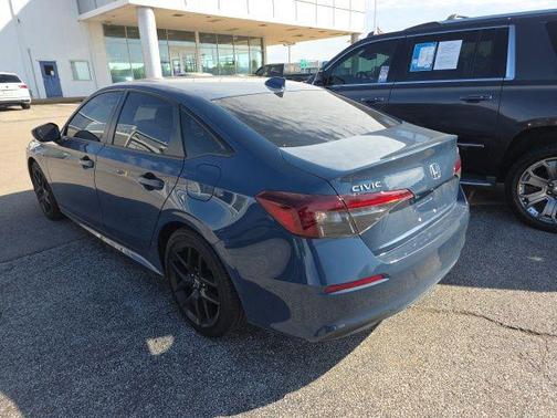 Blue Lagoon Pearl 2025 Honda Civic Sport
