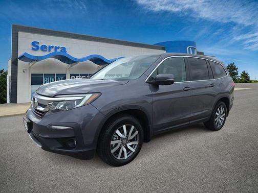 Modern Steel Metallic 2021 Honda Pilot AWD EX-L
