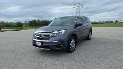 Modern Steel Metallic 2021 Honda Pilot AWD EX-L