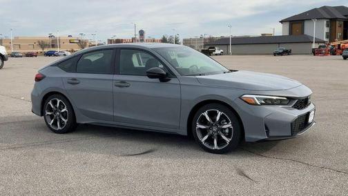 Urban Gray Pearl 2026 Honda Civic Hybrid Sport Touring