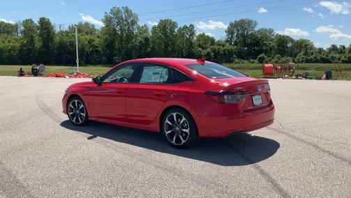 Rallye Red 2026 Honda Civic Hybrid Sport Touring