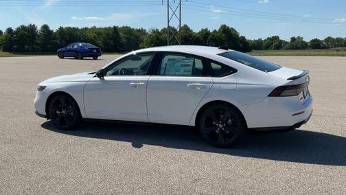 Platinum White Pearl 2026 Honda Accord Hybrid Sport-L