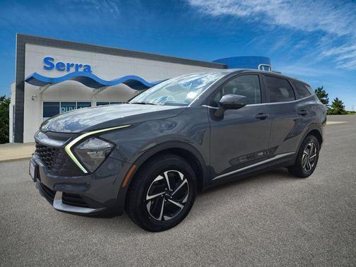 Gravity Gray 2023 Kia Sportage Hybrid LX