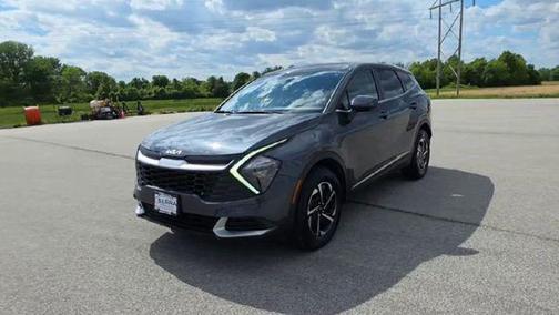 Gravity Gray 2023 Kia Sportage Hybrid LX