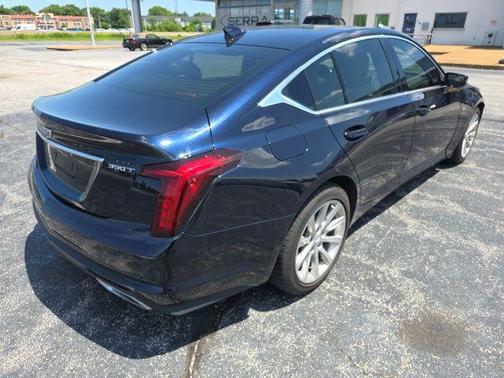 Dark Moon Blue Metallic 2021 Cadillac CT5 Luxury RWD