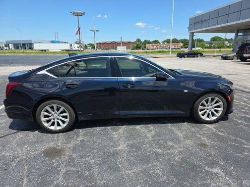 Dark Moon Blue Metallic 2021 Cadillac CT5 Luxury RWD