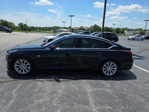 Dark Moon Blue Metallic 2021 Cadillac CT5 Luxury RWD