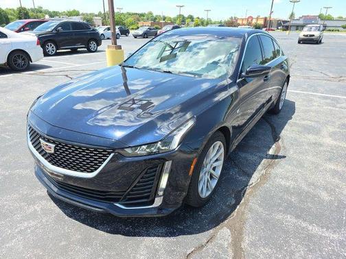 Dark Moon Blue Metallic 2021 Cadillac CT5 Luxury RWD
