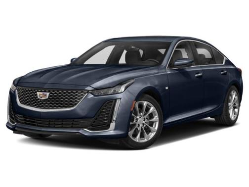 Dark Moon Blue Metallic 2021 Cadillac CT5 Luxury RWD