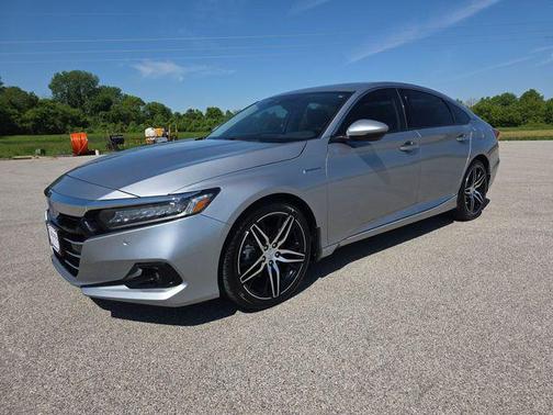 Lunar Silver Metallic 2021 Honda Accord Hybrid Touring