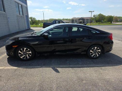 Crystal Black Pearl 2017 Honda Civic EX