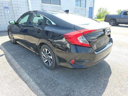 Crystal Black Pearl 2017 Honda Civic EX