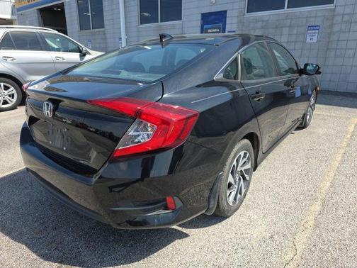Crystal Black Pearl 2017 Honda Civic EX