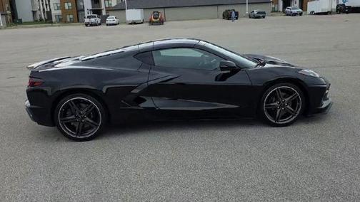 Black 2025 Chevrolet Corvette Stingray w/1LT