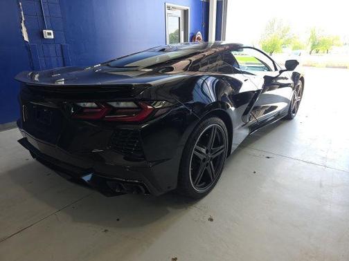 Black 2025 Chevrolet Corvette Stingray w/1LT