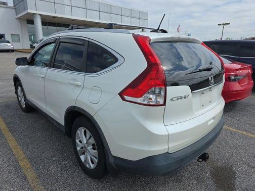 White Diamond Pearl 2013 Honda CR-V EX-L