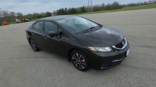 Kona Coffee Metallic 2014 Honda Civic EX