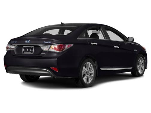 Eclipse Black 2015 Hyundai SONATA Hybrid Limited