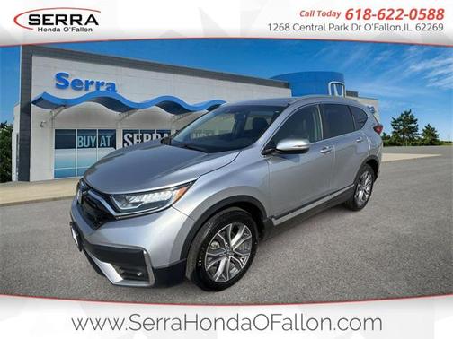 Lunar Silver Metallic 2020 Honda CR-V AWD Touring