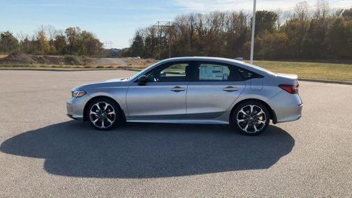 Solar Silver Metallic 2026 Honda Civic Hybrid Sport Touring