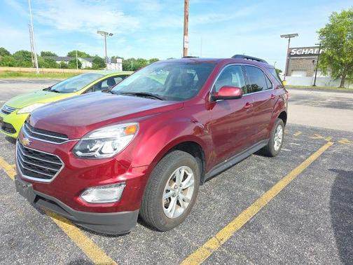 Siren Red Tintcoat 2017 Chevrolet Equinox 1LT