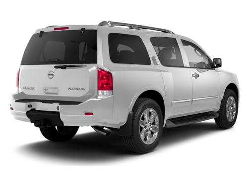 Pearl White 2013 Nissan Armada Platinum