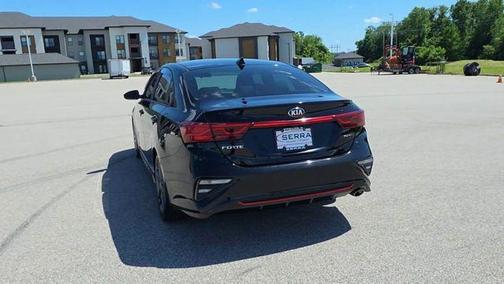 Aurora Black 2021 Kia Forte GT-Line