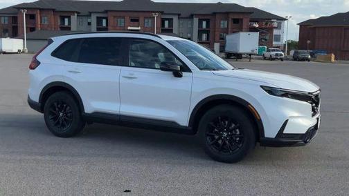 Platinum White Pearl 2026 Honda CR-V Hybrid Sport-L AWD