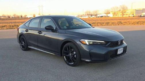 Meteorite Gray Metallic 2026 Honda Civic Hybrid Sport