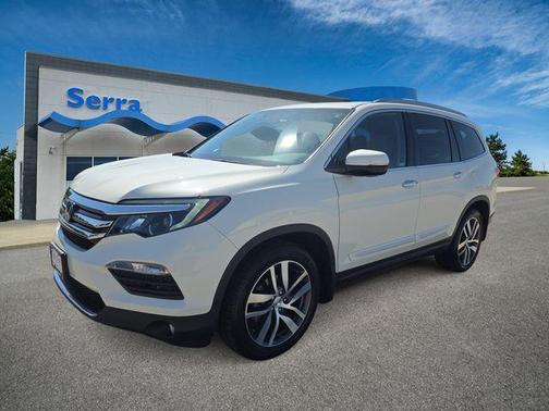 White Diamond Pearl 2018 Honda Pilot Elite