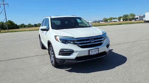 White Diamond Pearl 2018 Honda Pilot Elite